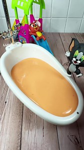 5.2M views · 10K reactions | TOM AND JERRY AAAAAAAI IN THE BATHTUB 識徭 #Reels #Shorts #Asmr #Toys #Funny #Squishy #Satisfying | Luplup | Facebook