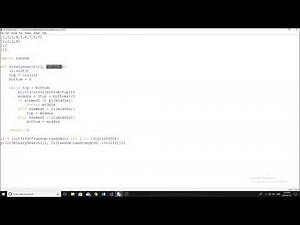 Mind Luster - Learn Binary Search Algorithm Python Example Code