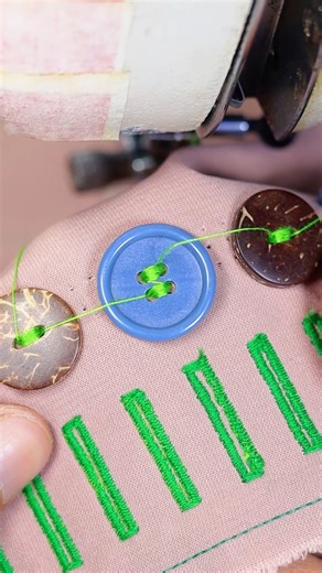 Seniman Kain on Instagram: "Special Sewing Machine for Secure Button Attachment. Secure button attachment is essential for garment durability. This video shows how a special sewing machine keeps buttons firmly in place with balanced stitches. Perfect for daily tailoring work, clothing production, or anyone who wants long-lasting and reliable sewing results. #SecureStitch #ButtonSewing #SewingMachineLife"