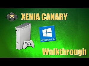 Xenia "Xbox 360 Emulator" Setup and Walkthrough