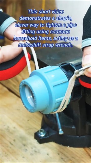 How to Tighten PVC Pipes Without a Wrench (DIY Hack)