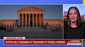45K views · 1.4K reactions | BREAKING: SCOTUS halts rehiring of thousands of federal workers https://www.nbcnews.com/politics/supreme-court/supreme-court-pauses-judges-order-reinstate-federal-probationary-worke-rcna197840 | MS NOW | Facebook