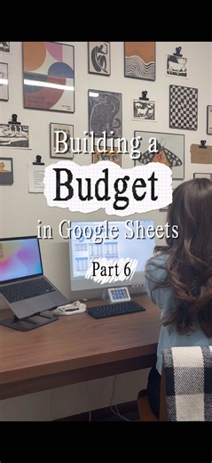 Part 6 • 3.5 min #spreadsheet #tutorial #googlesheets #learnontiktok #budgeting