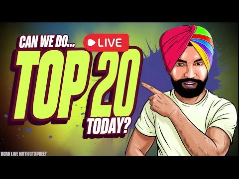 RANK 20 SOON | BGMI LIVE | PUBG LIVE