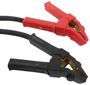 Bulldog Winch Booster Cable Set - Clamp to Clamp - 1 Gauge - 20' Long Bulldog Winch Jump Starters an