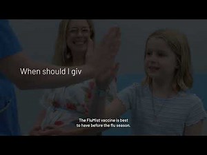 FluMist: influenza nasal spray vaccination