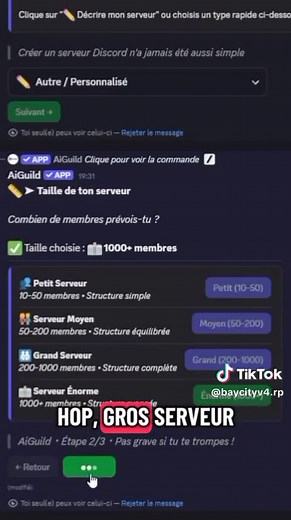 Créer un serveur Discord avec IA facilement