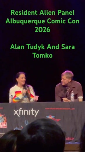 Resident Alien Panel With Alan Tudyk And Sara Tomko #residentalien #alantudyk #saratomko