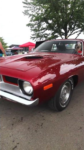 Plymouth Cuda at Street Machine Nationals #Mopar #moparornocar #moparmuscle #cuda
