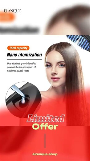 Electric Spray Massage Comb LED Hair Growth Vibration Therapy