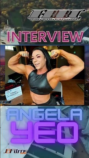 FBBC | Female Bodybuilder IFBB Pro Angela Yeo | interview #shorts