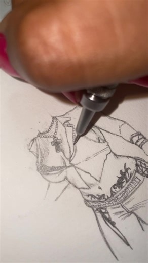 WIP🔥🔥(im actually scared to do the rest cause i dont really like it to begin with and dont want to be frustrated and dissatisfied in the end😬🫣🤫) p.s. this song is lit #fyp #foryou #drawing #sketching #pencil #art #sketchbook #donttouch