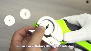 Cordless Electric Scissors, 4.2V Cardboard Cutter Tool for Cardboard Carpet Leather Packages Plastic with Rechargeable Battery Green