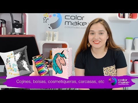 ¿Cómo sublimar y adherir Lentejuelas? Hazlo Tu Mismo