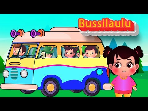 Bussilaulu | lastenlaulua | Suomen lastenlauluja | Lastenlauluja suomeksi
