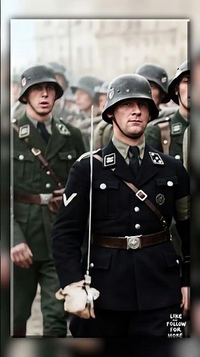 A Glimpse Into WWII German Frontline Footage, Colorized #4khistory #history #colorizedfootage #army