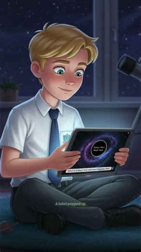 Black Holes Explained: Science Project with AI Assistant #shorts