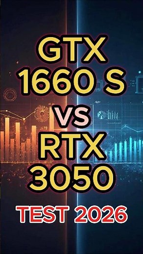 GTX 1660 SUPER vs RTX 3050 6GB 🔥 FPS Test 2026 | Which is Better?