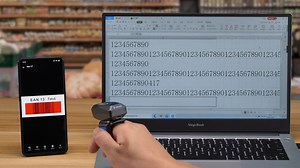 Watch Eyoyo 1D 2D ring barcode scanner with powerful decoding capability on Amazon Live
