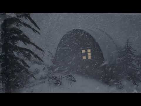 INFINITE ARCTIC BLIZZARD | Extreme Cold Snowstorm Sounds & Roaring Wind for Sleep & Relaxation