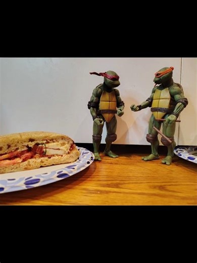 Caprese Sandwich TMNT Ninja Turtles Stop Motion ‪@caprisun‬