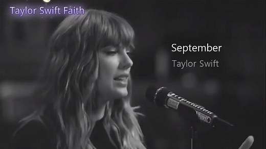 September中英字幕-霉霉Taylor Swift
