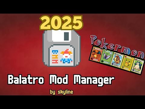How to MOD Balatro EASY in 2025 - Pokermon + Balatro Mod Manager Tutorial
