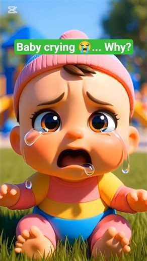 “Baby Finds Toy Car & Stops Crying! 🥺❤️”