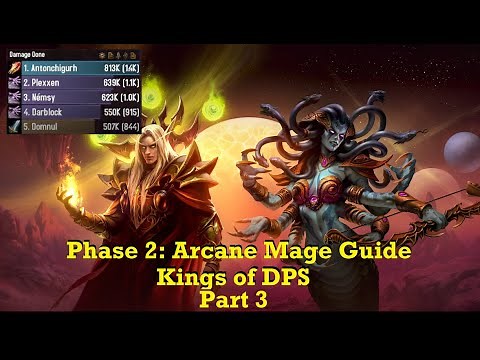 [Classic TBC] Phase 2 Arcane Mage Guide - Vashj Commentary - Part 3