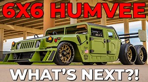 Get ready, we've got an EPIC plan for the 6x6 Hellcat Humvee! This epic Humvee is crossing the block at Barrett Jackson Scottsdale, Saturday (1/27) - Lot 1439.1 at NO RESERVE. Don’t miss it! Learn more @ bit.ly/6X6HUMVEE-GMG | Richard Rawlings
