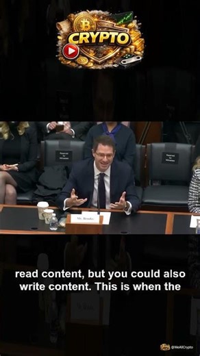 Crypto | Watch Crypto expert explain the Blockchain to Congress