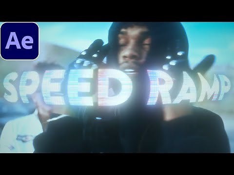 How To SPEED RAMP In After Effects!