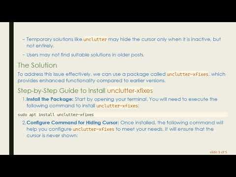 Hiding Your Mouse Cursor on Touch Screen Devices: A Complete Guide