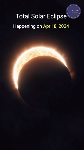 total solar eclipse #science #moon ##space #universe | India Scientist