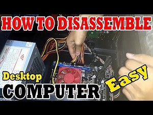 How to Disassemble Desktop Computer TAGALOG