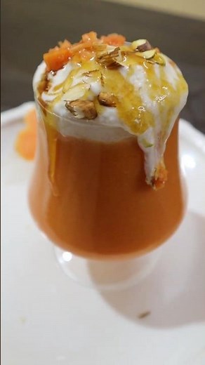 Papaya Milkshake with Ice Cream | Healthy & Creamy Summer Drink Recipe