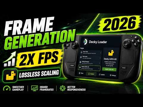 How to Enable Frame Generation on Steam Deck with Lossless Scaling (2026)