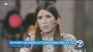 Sacheen Littlefeather, Native American who declined Oscar for Brando, dies at 75, Academy says