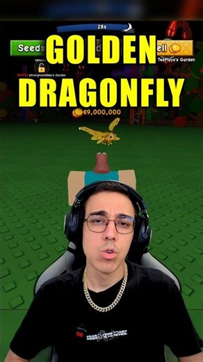 Golden Dragonfly - Roblox Grow A Garden 2