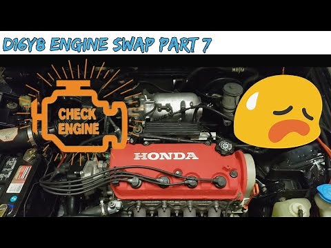 [Part 7] D16Y8 Engine Swap: How to Install New Engine at Home