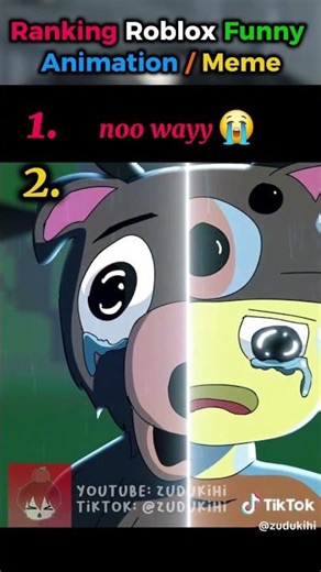 Ranking Roblox Funny Moment / Animation 😂 #roblox #robloxedit #funny #memes #short