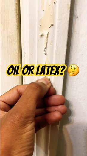 How to test if it’s oil or latex paint? #painting #tips #home #diy