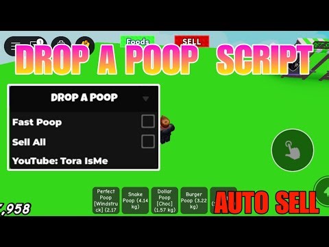 *OP* Drop a Poop Script - FAST DROP, AUTO SELL