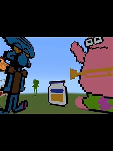 Is Mayonnaise An Instrument? #minecraft #spongebob #gaming #animation #funny