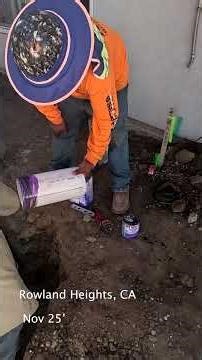 Instaling storm drains #construction #stormdrain #underground #plumbing #gopro ‪@koreanchurch‬