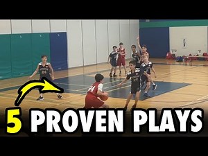 5 Proven Basketball Plays That Work On Any man To Man Defense