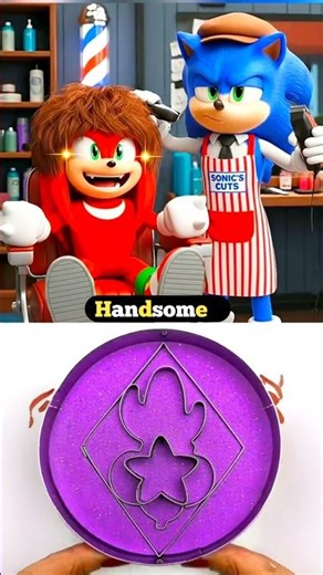 SONIC Teaches KNUCKLES A Leson! 💪😂😛 #sonic #funny #memes #prank #shorts