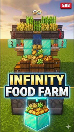 ​🔥 Unlimited Food in Minecraft! 🌾 |Minecraft meme