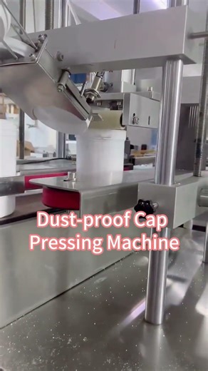 Automatic Dust Cap Capping Machine | Bottle Protective Cap Applicator