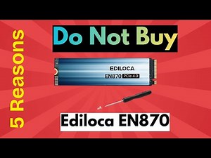 Do NOT Buy Ediloca EN870 SSD NVMe M.2 – 5 Brutal Reasons Why!